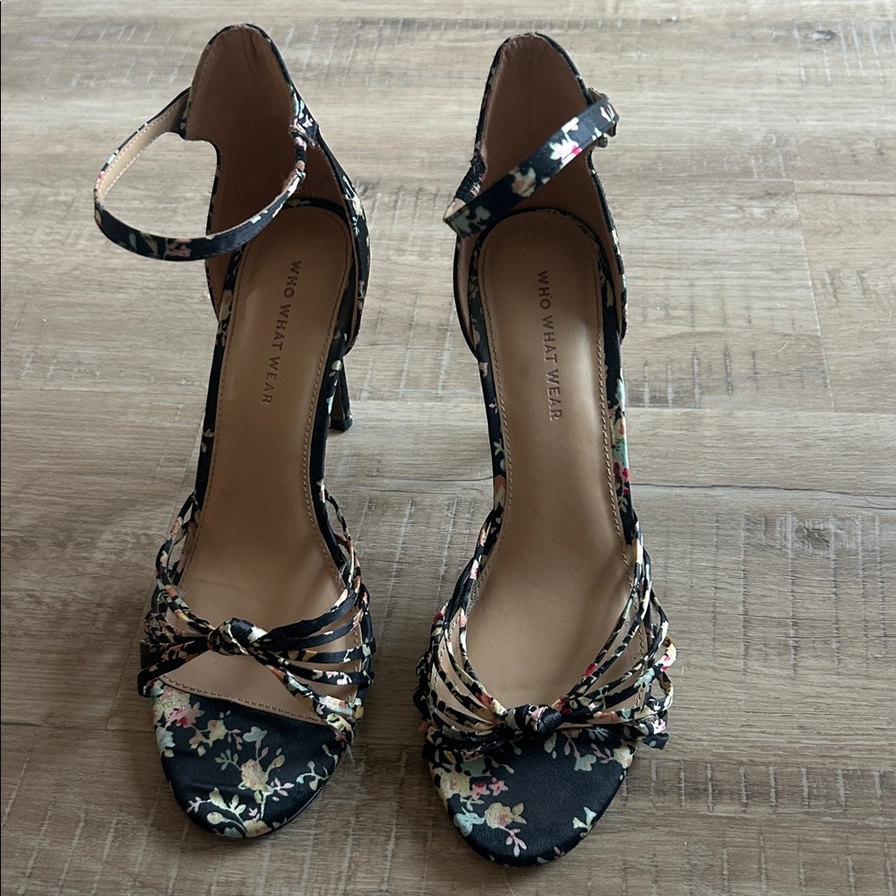 Floral heels